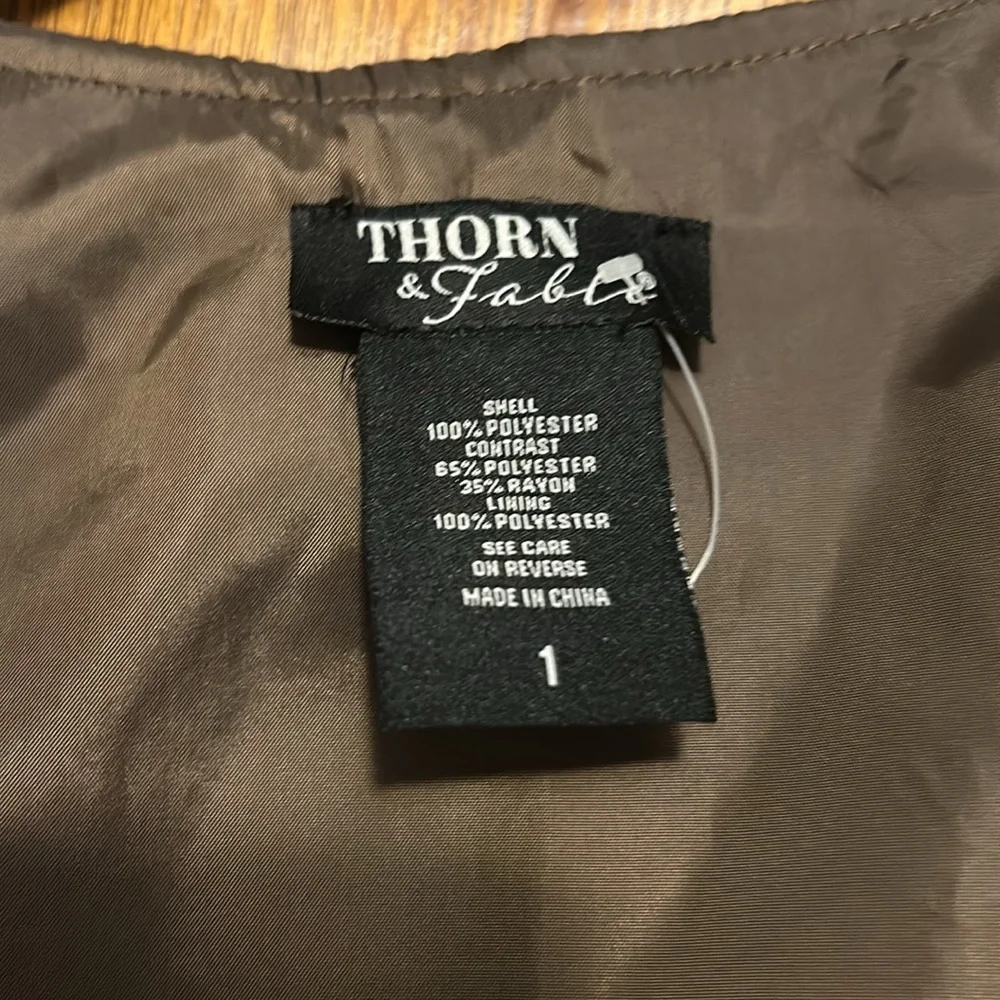 Hot Topic thorn and fable brand cat vest - Picture 3 of 5